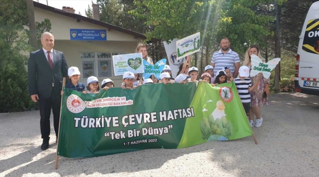 Kırşehir'de öğrenciler meteoroloji müzesini gezdi