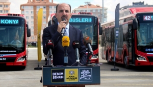 Konya Büyükşehir Belediyesi 19 yeni aracı hizmete aldı