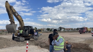 Konya'da göçük altında kalan işçi hayatını kaybetti