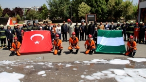 Konya itfaiyesi, Nijeryalı itfaiyecilere eğitim veriyor