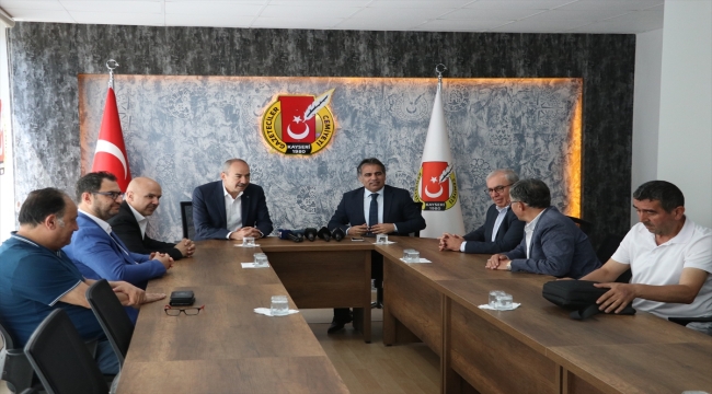 KTO Başkanı Gülsoy'dan KGC Başkanı Kösedağ'a ziyaret