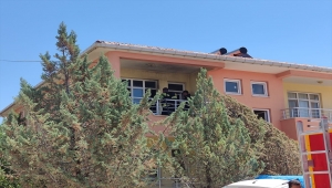 Kulu'da çıkan ev yangını söndürüldü