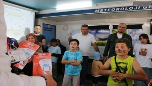 Meteoroloji Tırı Aksaray Bilim Festivalinde