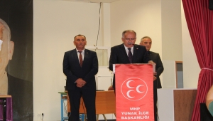 MHP Genel Başkan Yardımcısı Kalaycı, Yunak'ta "Adım Adım 2023" programında konuştu