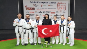Para Tekvando Milli Takımı Bulgaristan'da zirvede 