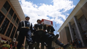 Şehit Astsubay Oğuzhan Arduç, Eskişehir'de son yolculuğuna uğurlandı