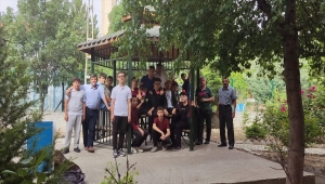 Şehit Sefa Tiftik Anadolu İmam hatip Lisesi öğrencilerinden çevre temizliği