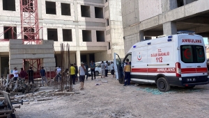 Sivas'ta inşaattan düşen işçi hayatını kaybetti