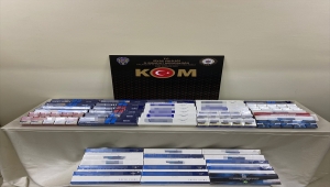 Sivas'ta kaçak sigara operasyonunda 1 şüpheli yakalandı