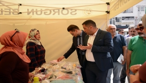 Sorgun Belediyesi "El emeği eserleri ve pazarı" açıldı