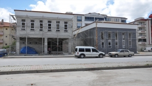 Sorgun Halk Kütüphanesi inşaatı tamamlanıyor