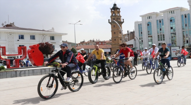 Yozgat'ta bisiklet turu düzenlendi