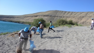 Acıgöl'de çevre temizliği
