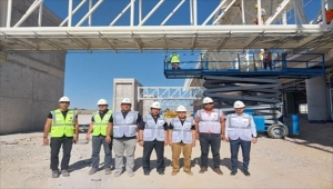 AK Parti Kayseri Milletvekili Tamer, havalimanında incelemelerde bulundu