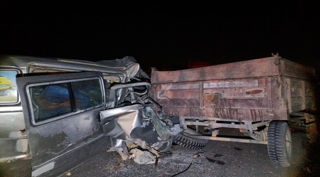Akşehir'deki trafik kazasında bir kişi yaralandı