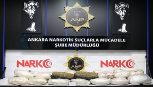 Ankara'da bir tırda 50 kilogram uyuşturucu ele geçirildi
