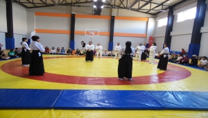 Çankırı'da kadınlara aikido eğitimi verildi