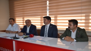 CHP Genel Başkan Yardımcısı Adıgüzel, Karaman'da basın toplantısı düzenledi: