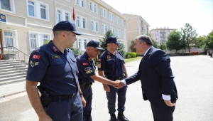 Çubuk'ta bayramlaşma programı düzenlendi