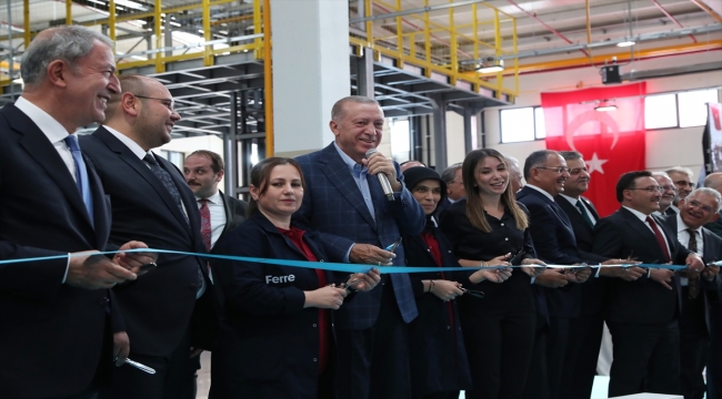 Cumhurbaşkanı Erdoğan, Femaş Metal Sanayi işçileriyle buluşmada konuştu: (1)