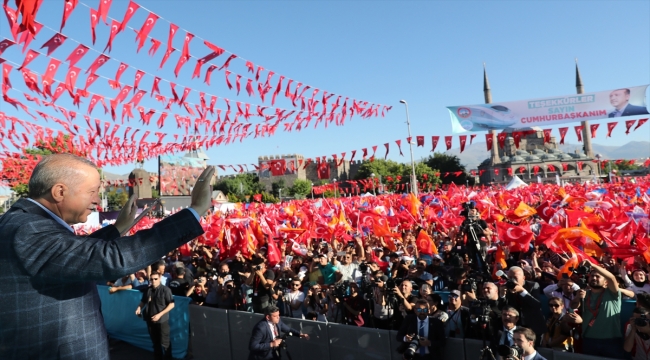 Cumhurbaşkanı Erdoğan, Kayseri'de toplu açılış töreninde konuştu: (1)