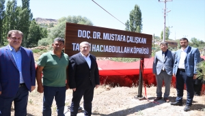 Emniyet Genel Müdür Yardımcısı Çalışkan'ın ismi Niğde'de köprü ve mahalleye verildi