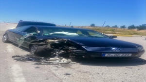 Eskişehir'de otomobille traktörün çarpıştığı kazada 5 kişi yaralandı