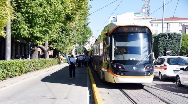 Eskişehir'de tramvay hattında arıza