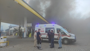 GÜNCELLEME - Konya'da dinlenme tesisinde yangın çıktı