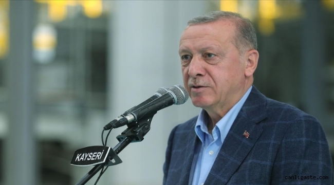 Cumhurbaşkanı Erdoğan: Tek törenle toplam bedeli 30 milyar liraya ulaşan yatırımı Kayseri'nin hizmetine sunacağız
