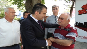 Karaman'da bayramlaşma programı