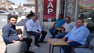 Kaymakam Baş, güvenlik güçleri ve esnafın bayramını kutladı