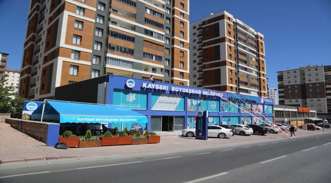 Kayseri Büyükşehir Belediyesi'nin 9. kütüphanesi Erkilet'te açıldı