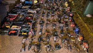 Kayseri'de 30 hırsızlık olayında çalınan 174 parça eşya bulundu