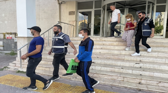 Kayseri'de 7'si firari hükümlü 14 kişi yakalandı