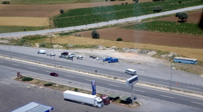 Kayseri'de helikopter destekli trafik denetimi