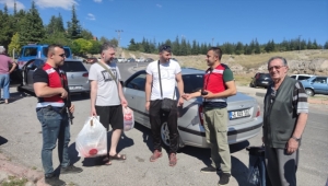 Kayseri'de jandarmanın güven timleri görev başında