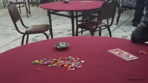 Kayseri'de kumar baskını: 7 kişiye 12 bin lira ceza