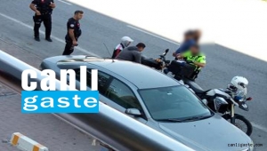 Kayseri'de polise bağıran yabancı uyrukluyu yine polis kurtardı (Videolu haber)