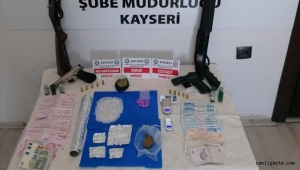 Kayseri'de uyuşturucu operasyonu: 15 şüpheli yakalandı