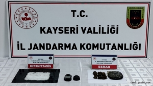 Kayseri'de uyuşturucu operasyonu: 2 gözaltı