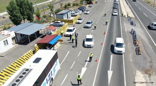Kayseri emniyetinden Kurban Bayramı öncesi trafik denetimi