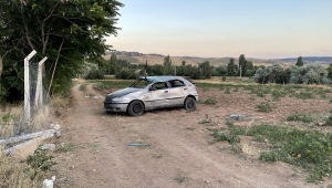 Kırıkkale'de devrilen otomobildeki 4 kişi yaralandı