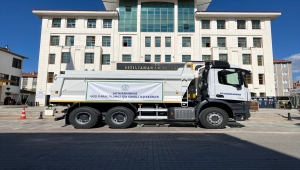 Kızılcahamam Belediyesine 41 araç kazandırıldı