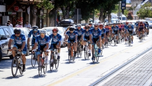 Ömer Halisdemir 6. Ulusal Bisiklet Turu sporcuları Konya'ya ulaştı