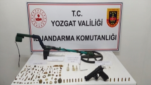 Yozgat'ta tarihi nitelikte olduğu değerlendirilen 107 eser ele geçirildi