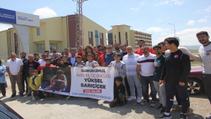 Zara'da milli güreşçi Sarıçiçek için karşılama programı düzenlendi 