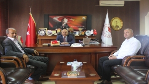 Zara Ziraat Odası Başkanı Şimşek'ten İl Tarım ve Orman Müdürü Yıldız'a ziyaret