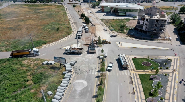 Aksaray Belediyesi altyapı çalışmalarına aralıksız devam ediyor 