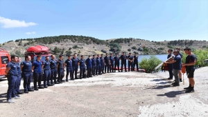 Ankara İtfaiyesinde görev alacak 450 personelin eğitimi devam ediyor